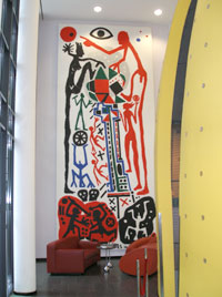 Moderne Kunst von Penck im Arthotel Dresden, Feb. 07
