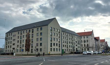 Beispiel Sozialer Wohnungsbau - in Friedrichstadt von h.e.i.z.Haus Architekten 2023