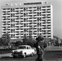 Hochhaus am Pirnaischen Platz 1966