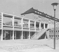 Aufgang zur Terrasse der Großgaststätte 1964